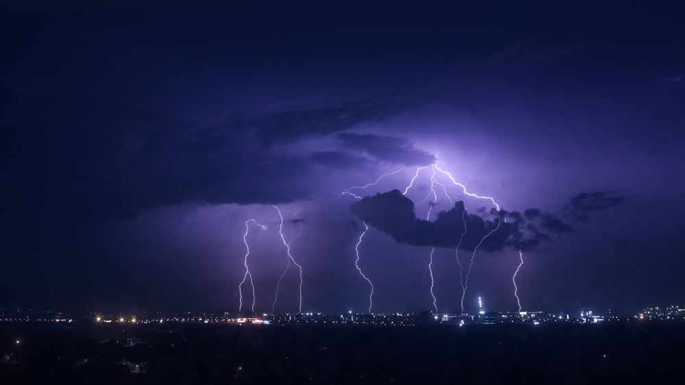 Lightening In The Sky